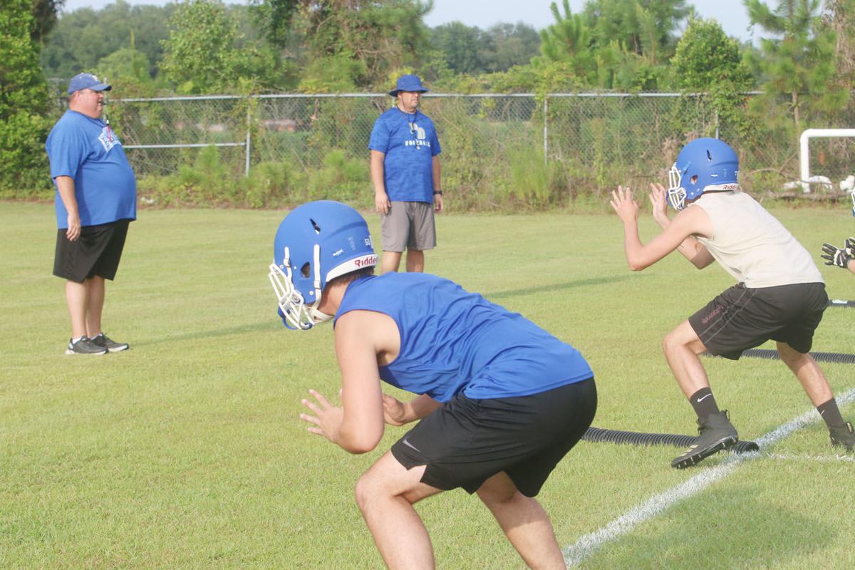 Pee dee academy football practice