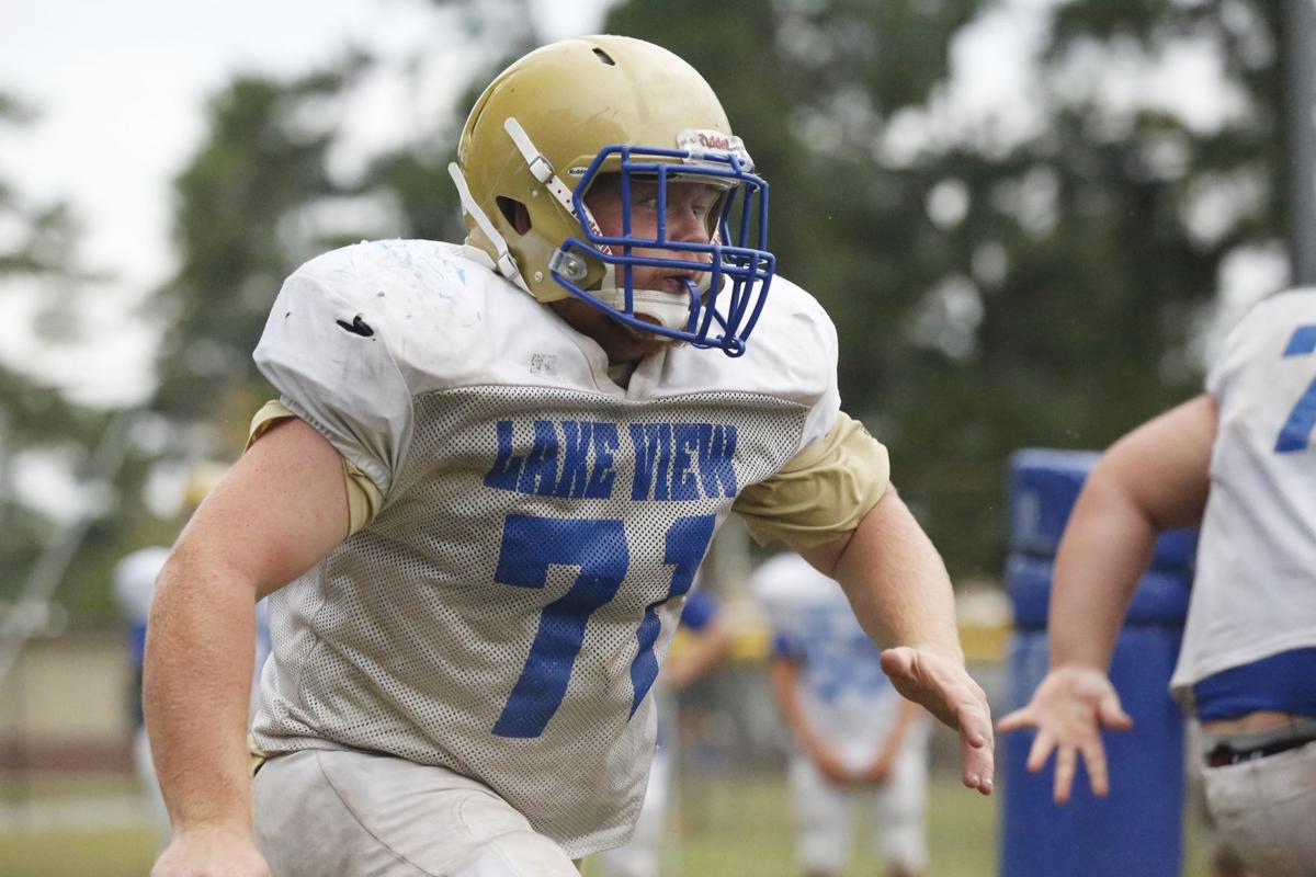Lake View High School Football Practice Gallery