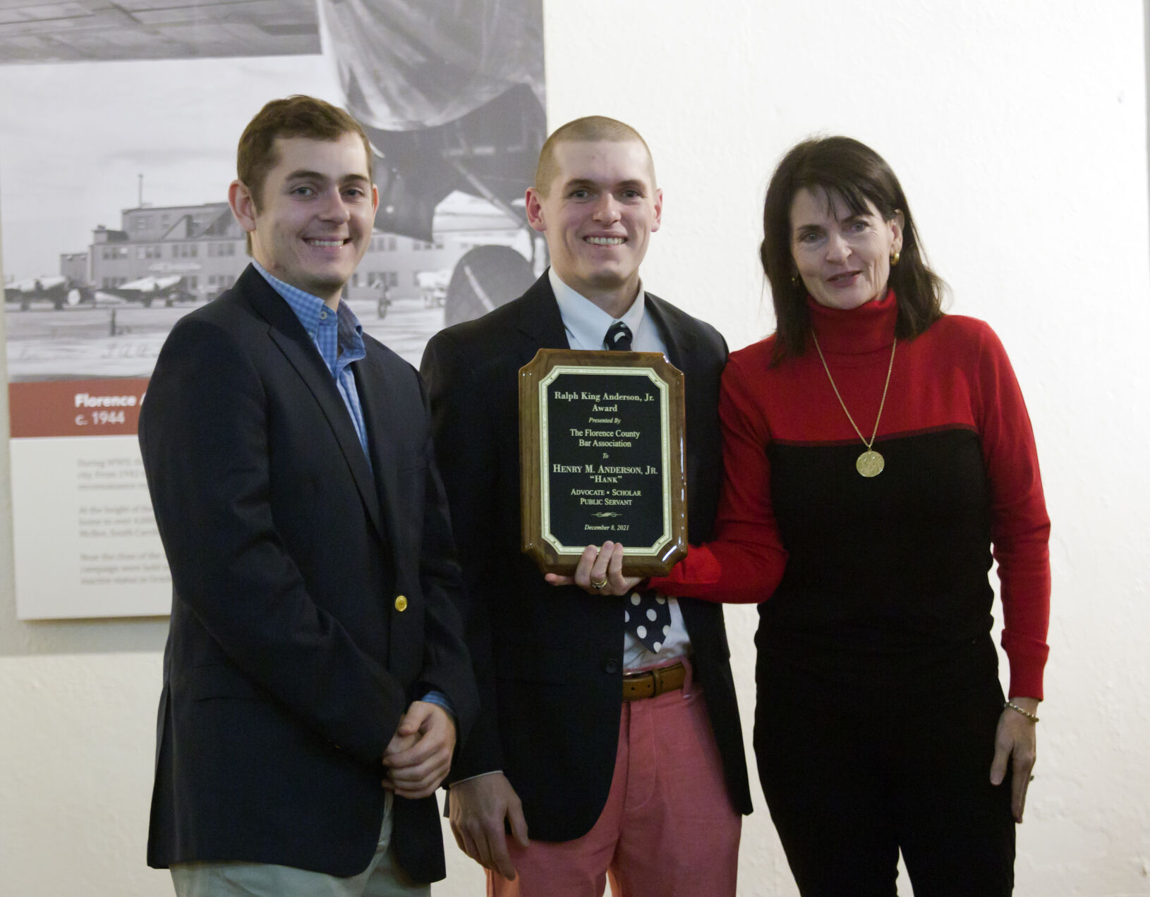 Florence County Bar recognizes Hank photo