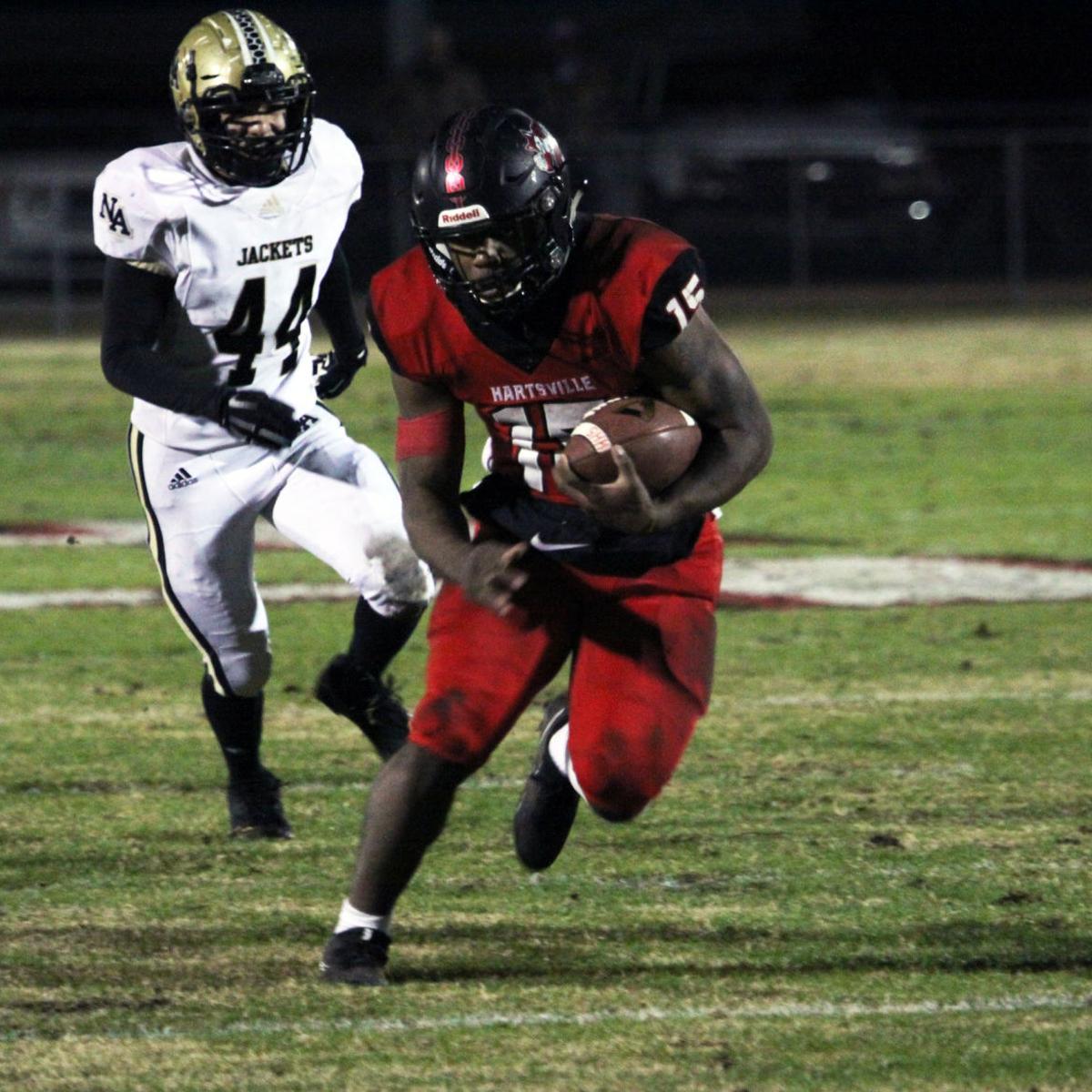 Hartsville Takes The Sting Out Of North Augusta 35 0 Hartsville