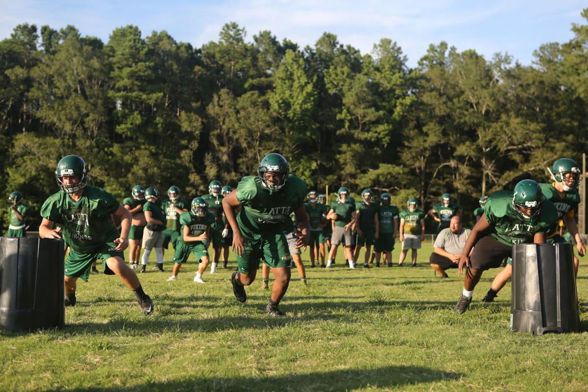 Latta High School Football Practice Gallery