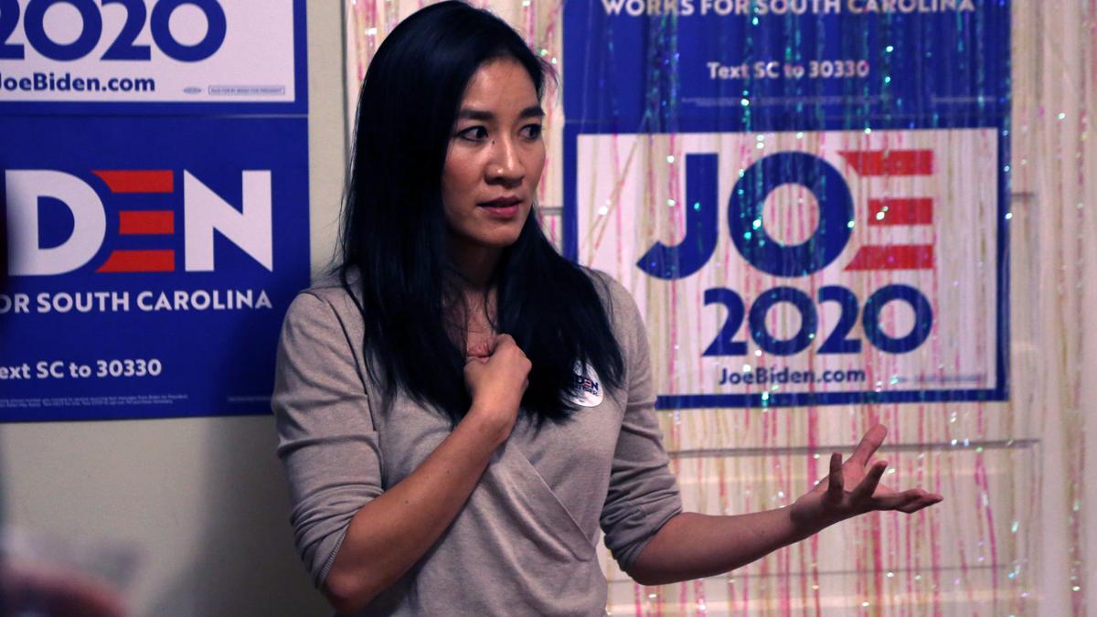 Michelle Kwan Opens Joe Biden S Florence Campaign Office Local News Scnow Com