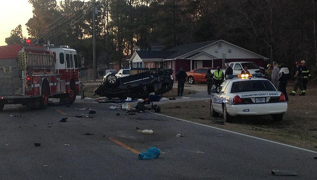 Darlington County traffic stop ends with crash, fire News