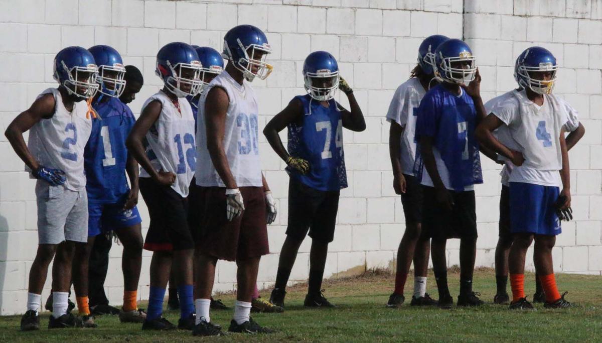 Lake City High School Football Practice
