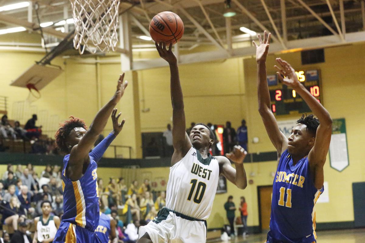 West Florence vs. Sumter Boys' Basketball Gallery