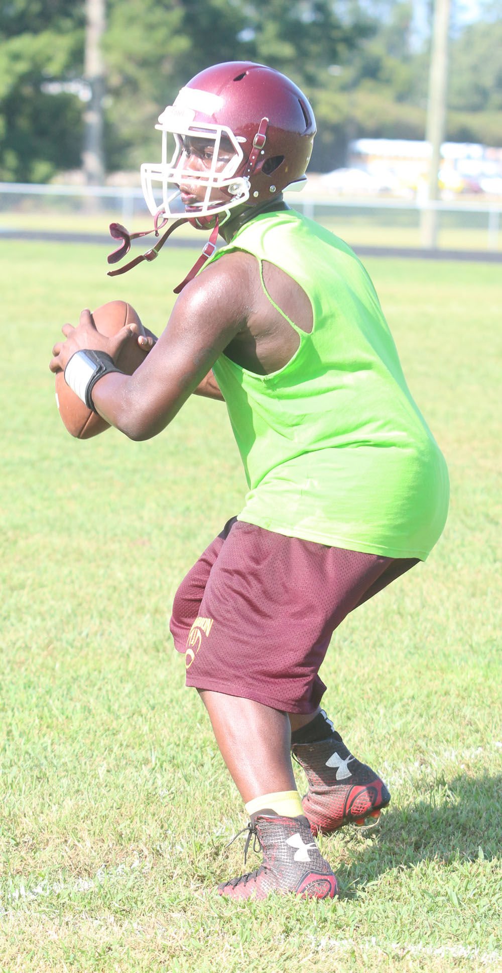 Marion Swamp Foxes Football Practice Featured