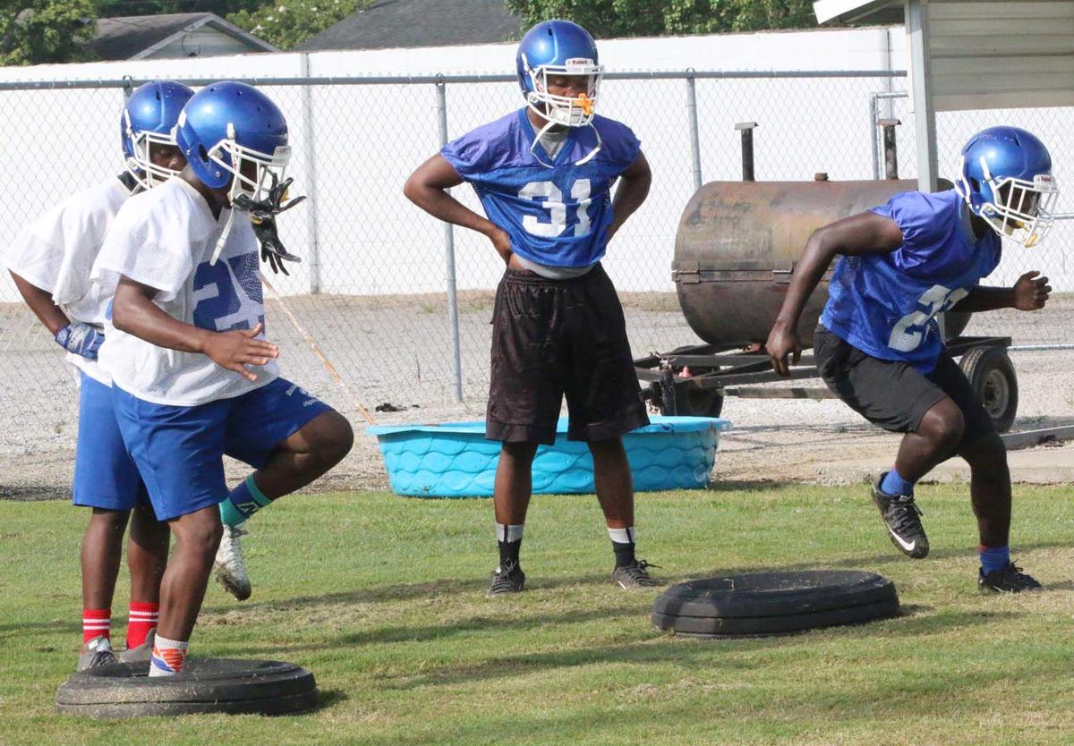 Lake City High School Football Practice