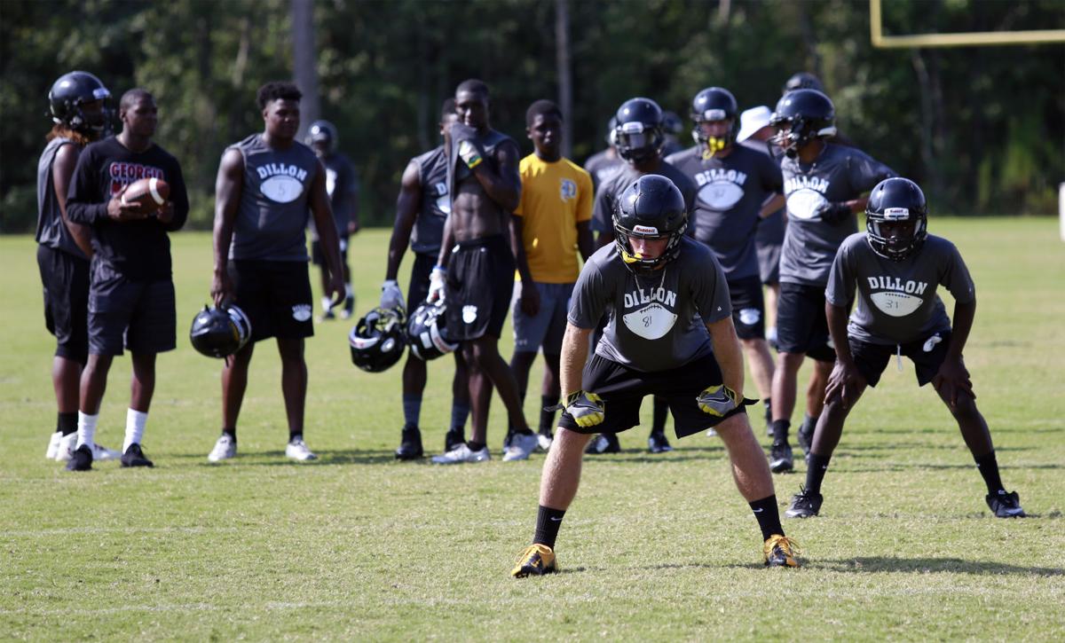 Dillon High School Football Practice Gallery