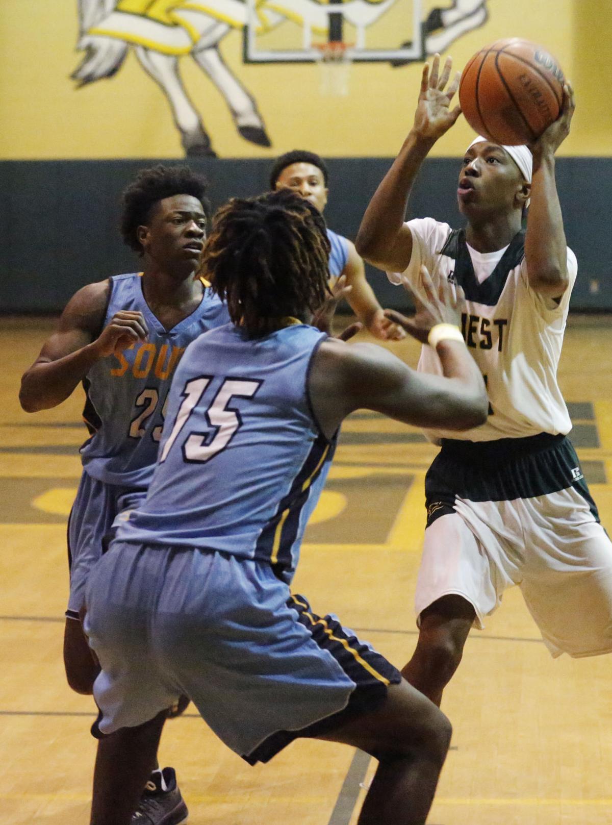 West Florence vs. South Florence Boys' Basketball Gallery
