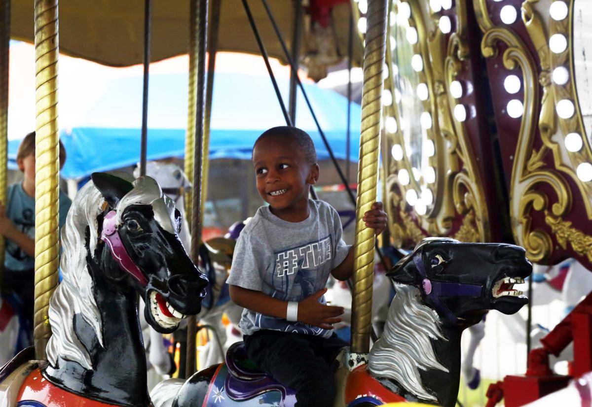 Spring Carnival going strong in Florence