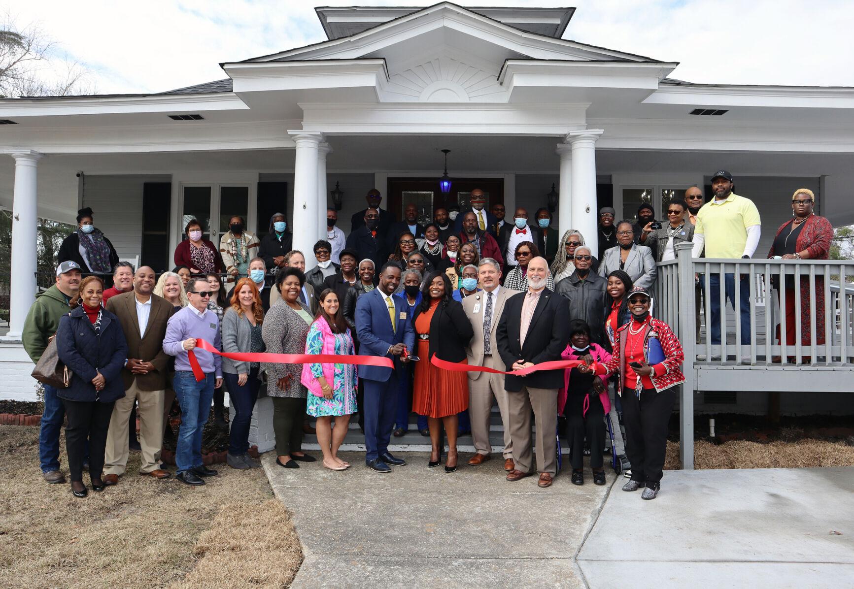 Ribbon cutting held at Draper G. Myers Mortuary LLC on Dargan Street