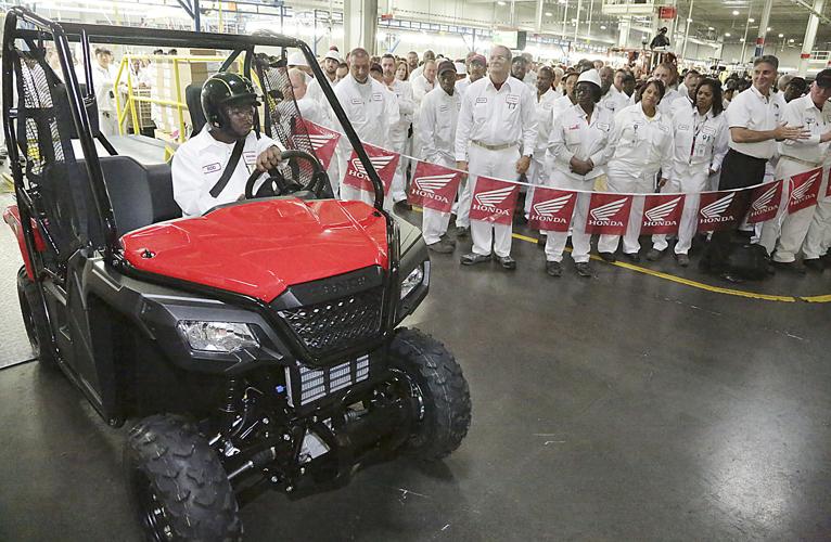 Timmonsville's Honda of South Carolina plant ramps up sidebyside