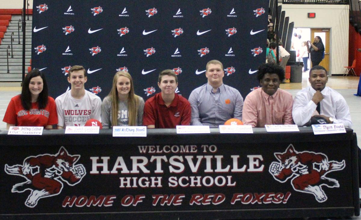 Hartsville High School College Signings
