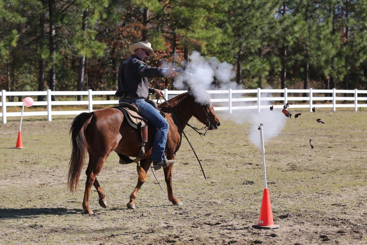 pics Cowboy Shooting On Horseback guns and horses cowboy mounted