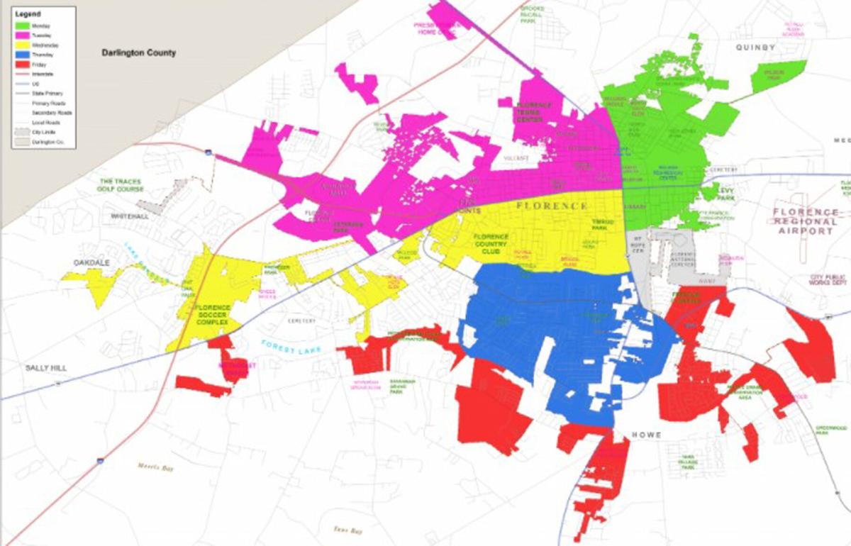 City Garbage Routing Map