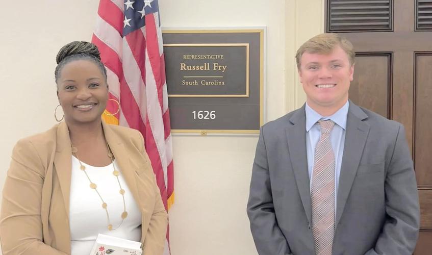 Marion County School District Superintendent visits Capitol Hill