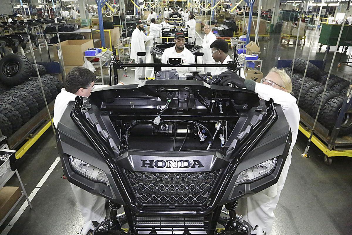 Timmonsville's Honda of South Carolina plant ramps up sidebyside