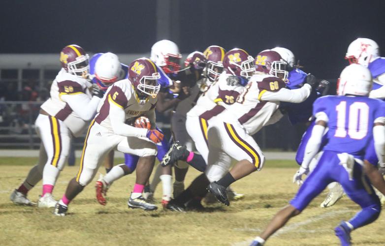 Marion shuts out rival Mullins 48-0 in 15th annual Anderson Brothers Bank Tobacco Bowl