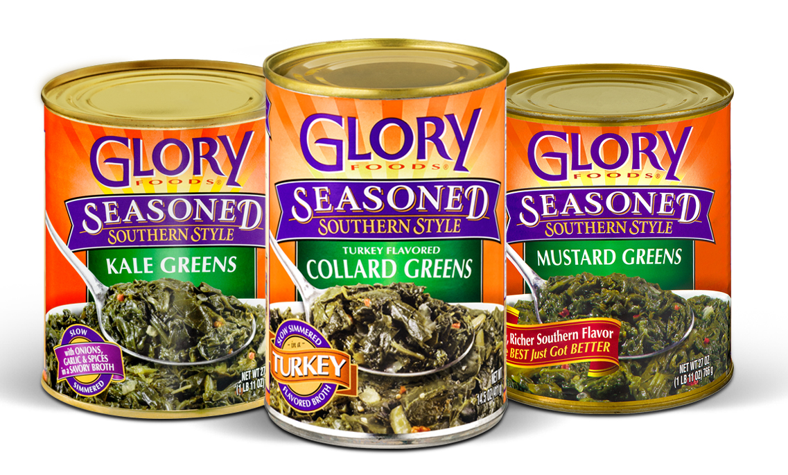 Glory Seasoned Mixed Greens - McCall Farms