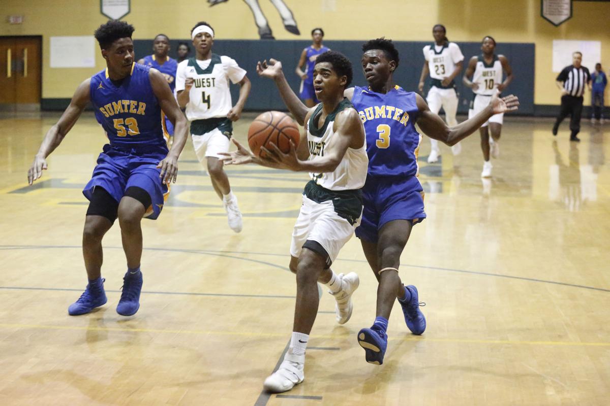 West Florence vs. Sumter Boys' Basketball Gallery