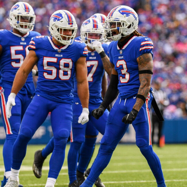 Damar Hamlin debuts 'Did We Win?' t-shirts after Bills win