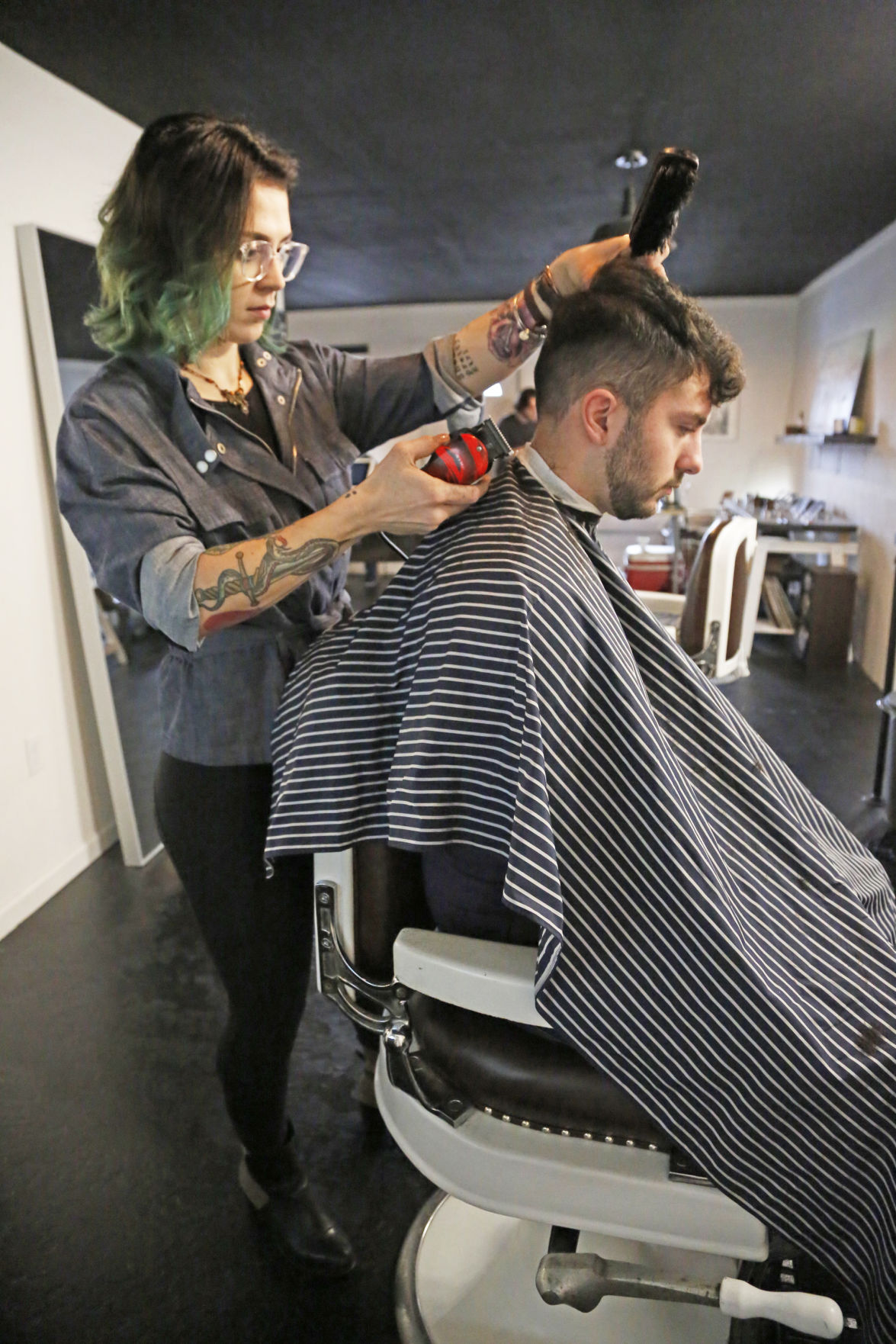 The Mailroom Barber & Studio brings fresh style to Florence Gallery