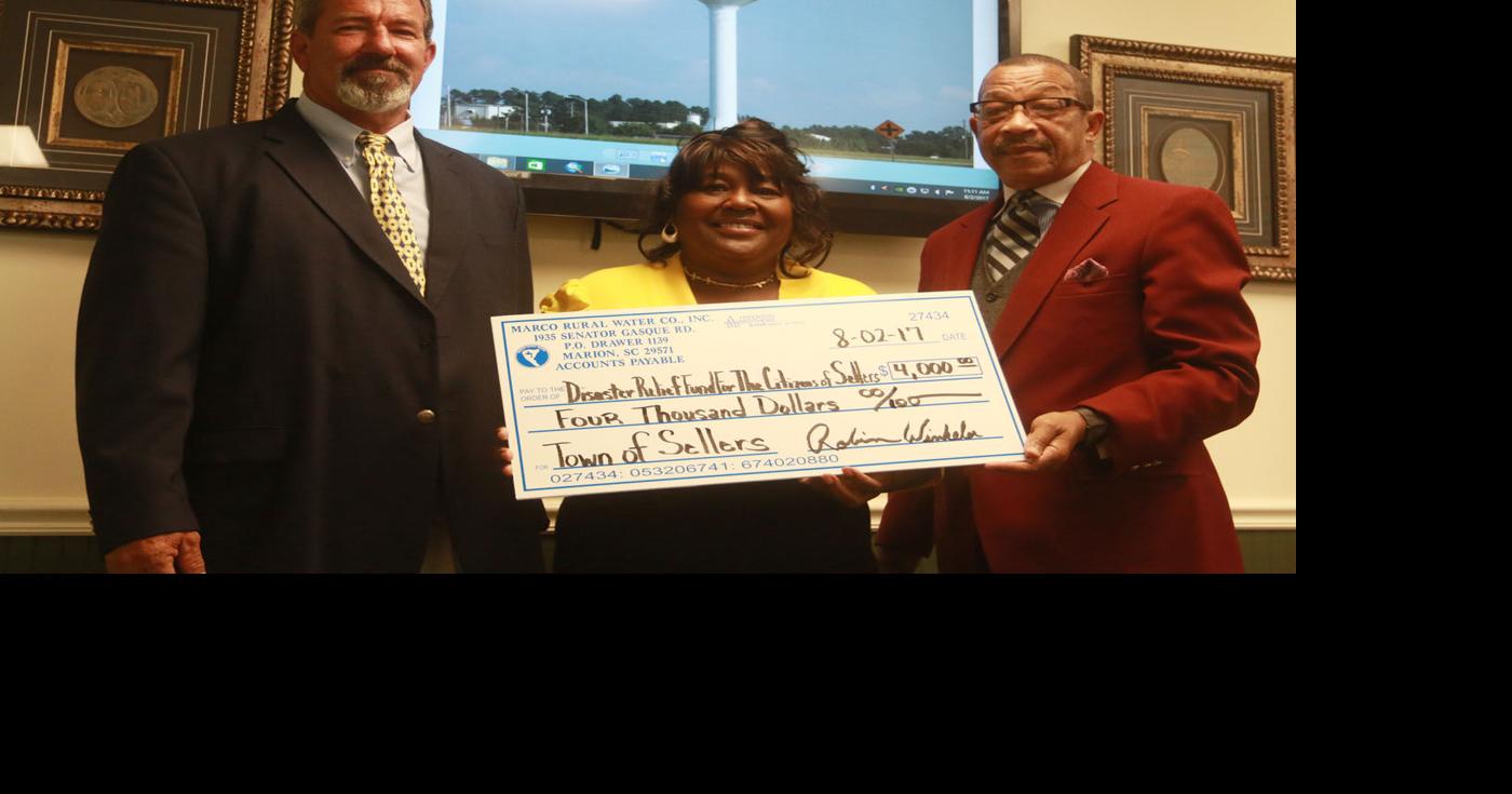 MarCo Rural Water supports Sellers disaster relief efforts