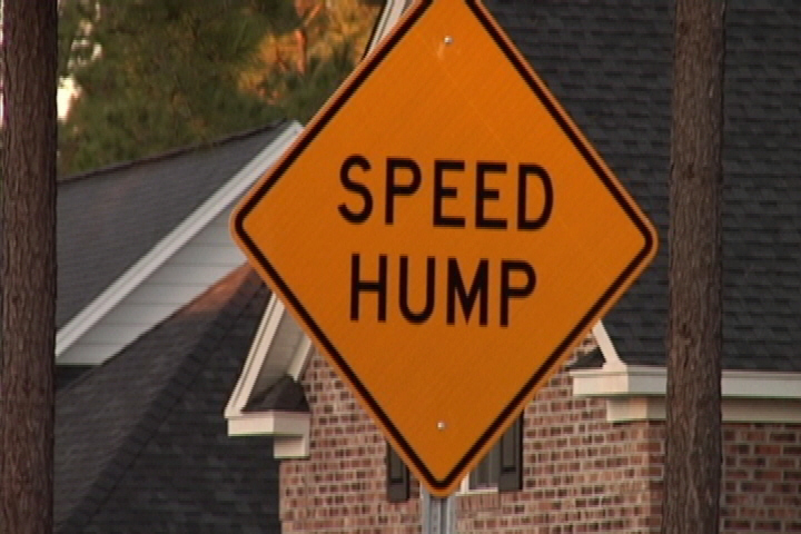 Missing 'speed hump' signs could cost neighborhood