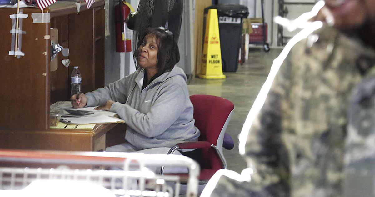 Food bank volunteer Angela Rouse gives back all year long