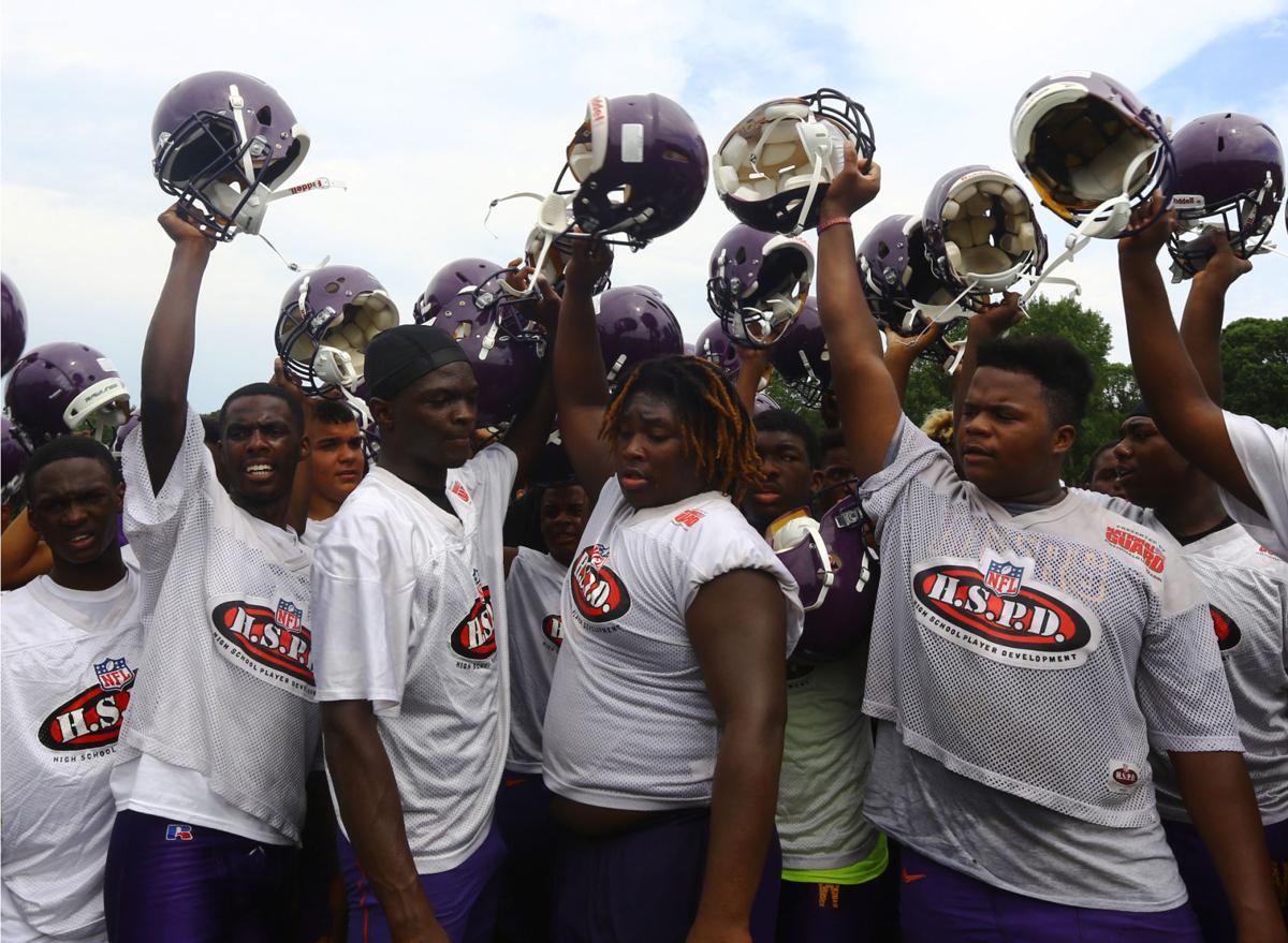 Wilson High School Football Practice Gallery