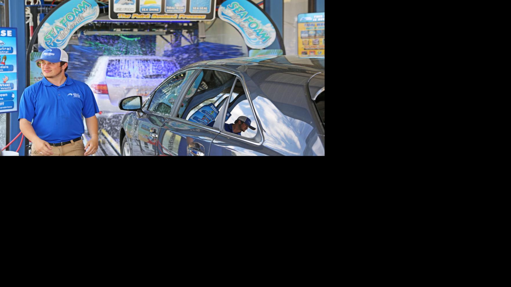 Tidal Wave Auto Spa fresh and clean in three minutes