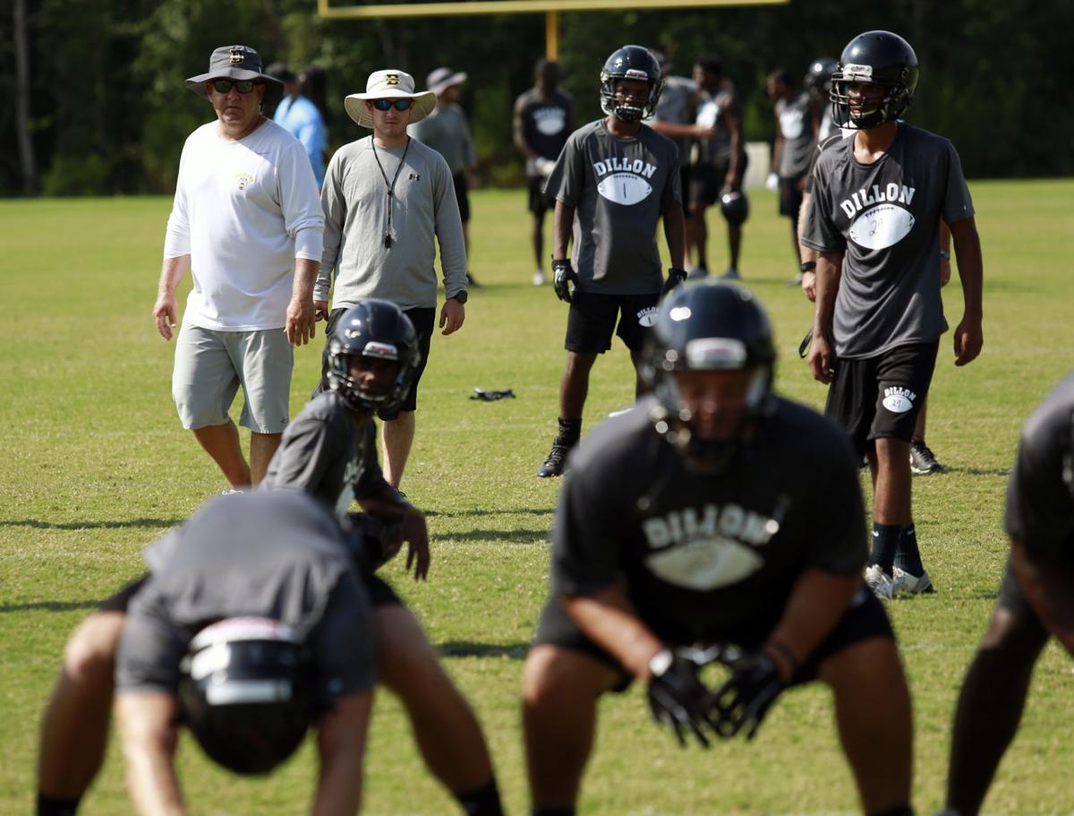 Dillon High School Football Practice Gallery