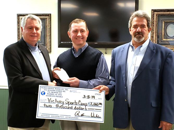 MarCo Rural Water donates to summer camps