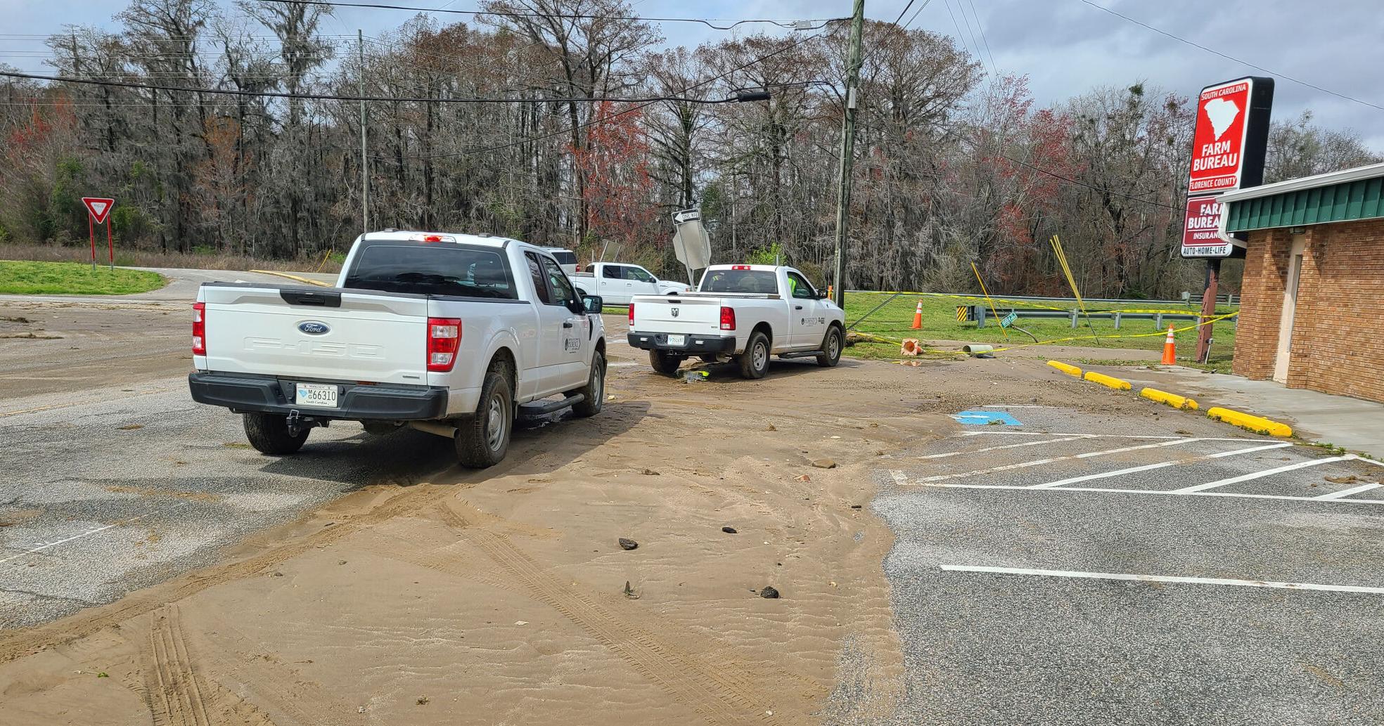 Saturday morning crash causing Florence water problems - Vimarsana News