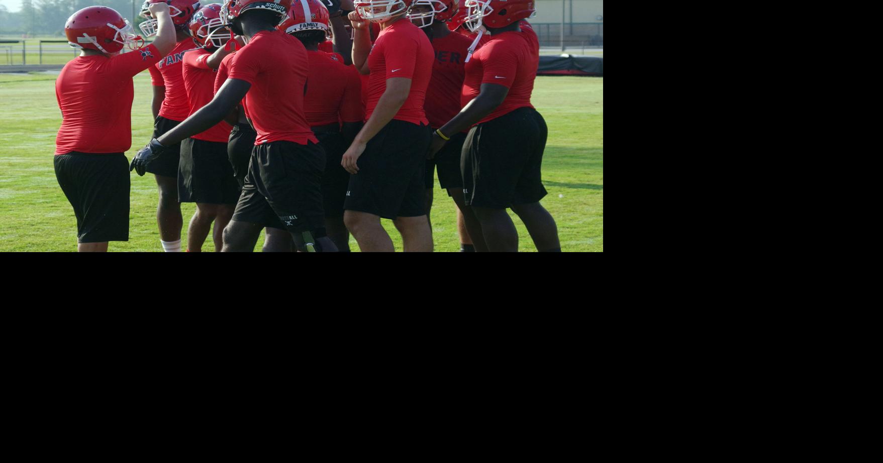 HannahPamplico High School Football Practice