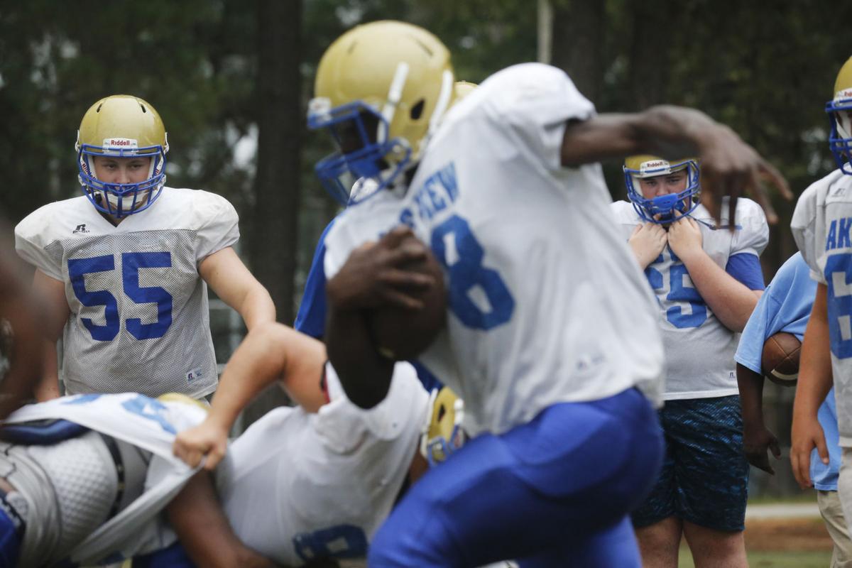 Lake View High School Football Practice Gallery