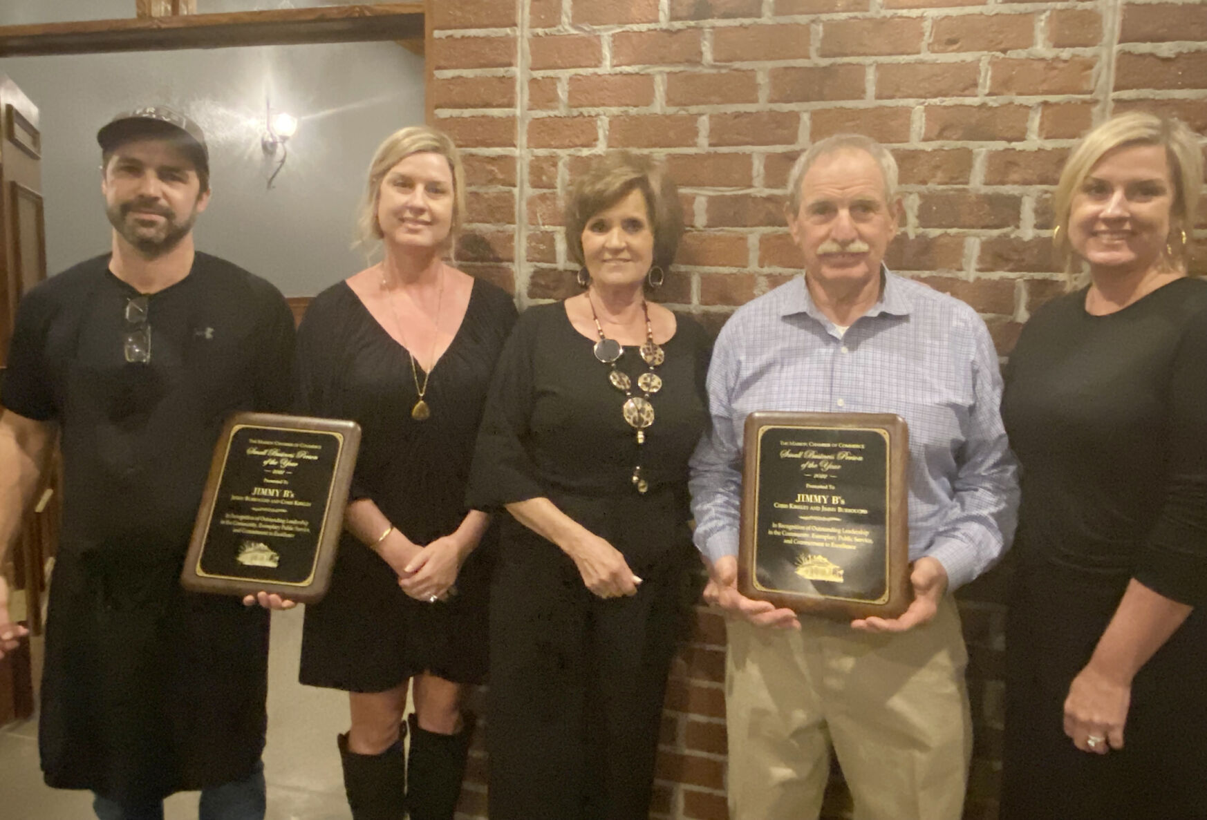 Jimmy B’s Restaurant Named Marion Chamber Small Business Of The Year