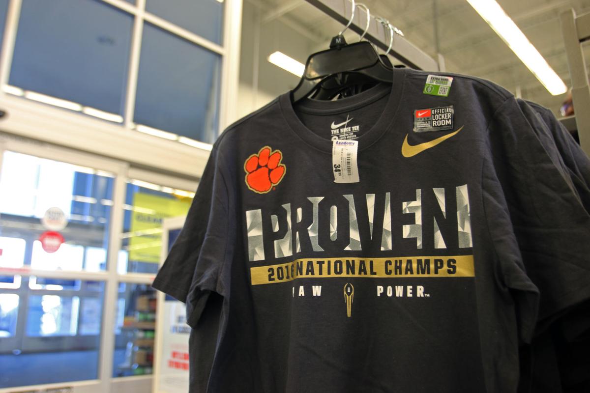 Tiger Fans Flood Stores For Clemson Championship Apparel Latest