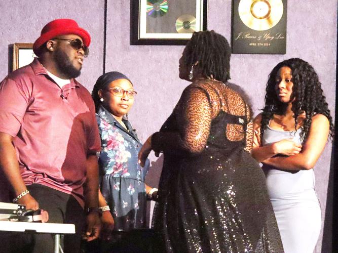 Adams presents stage play sequel in Marion