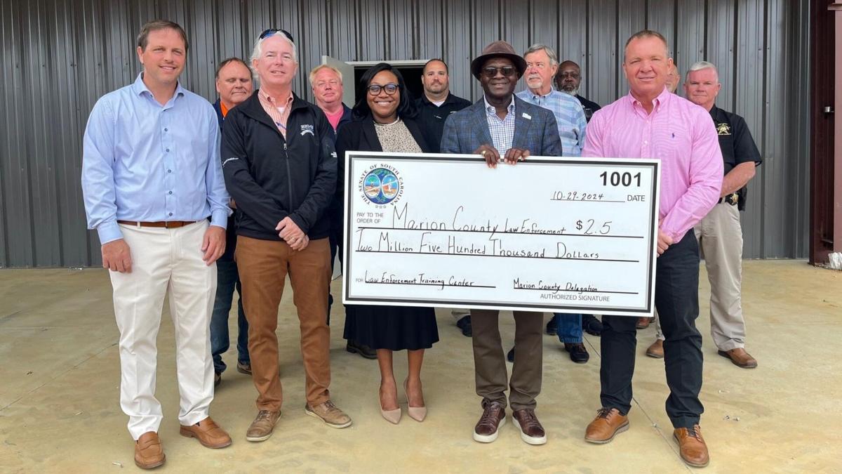 Marion County training facility receives $2.5 million for law enforcement, first responders