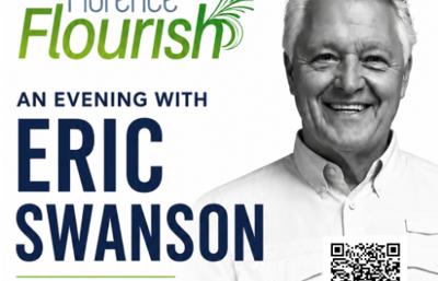 Author, Eric Swanson Coming To Florence on October 1