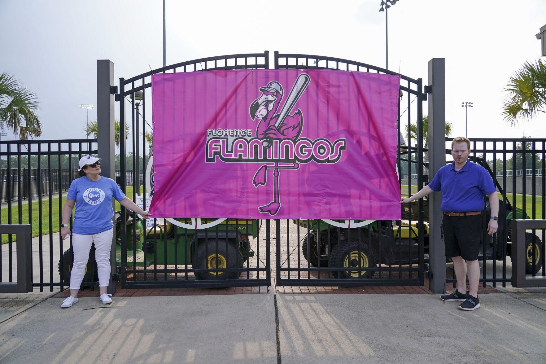 PHOTOS Florence Flamingos Unveiling