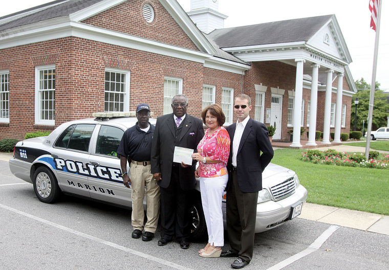 Marion Police department receives 5,000 News