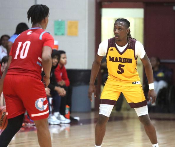 Marion cruises 63-37 over Central in playoff opener
