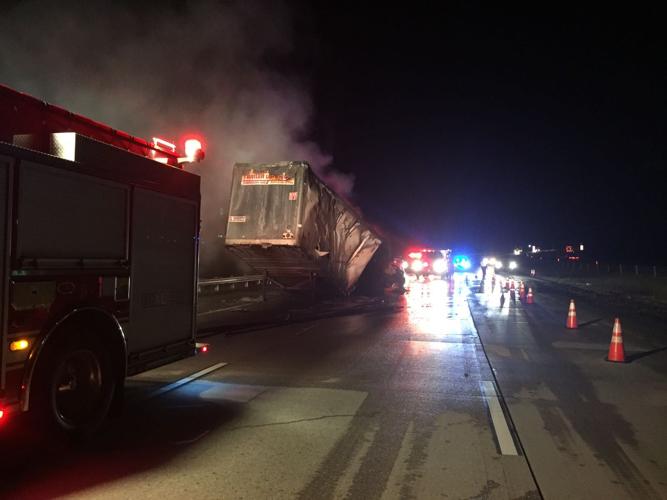 Driver trapped after rear-ending tractor trailer on I-95