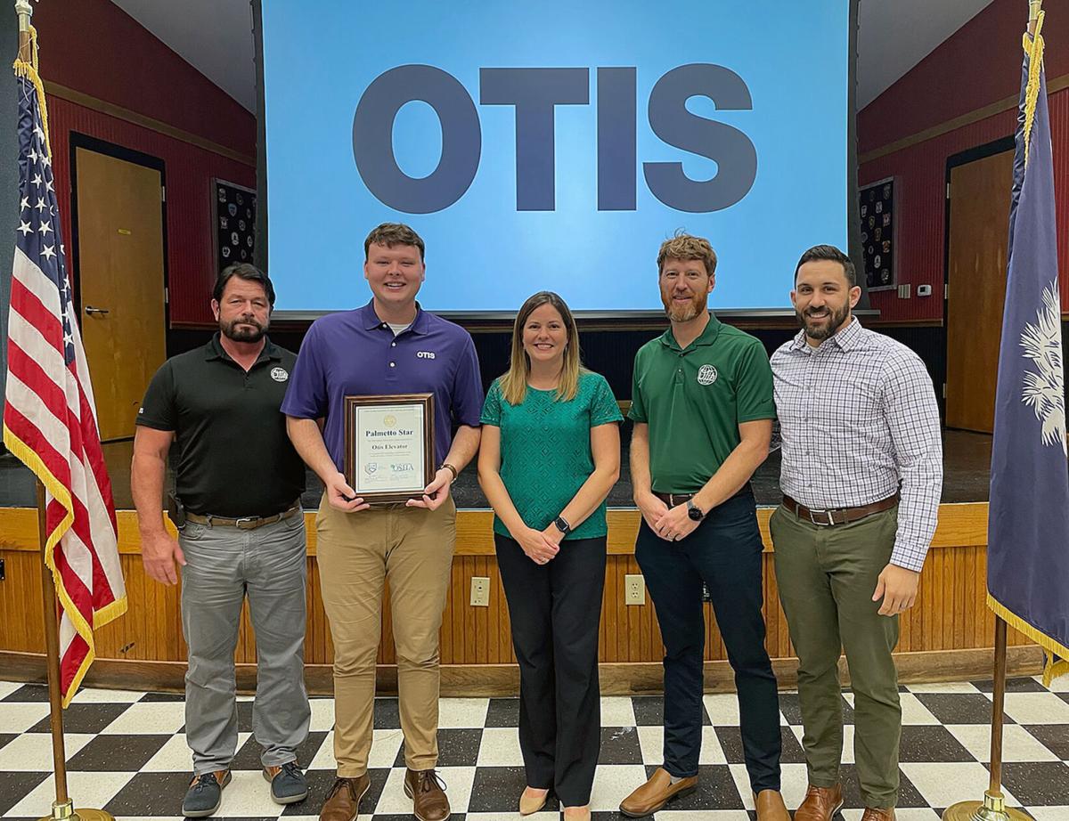 Otis factory in Florence receives highest safety designation in South