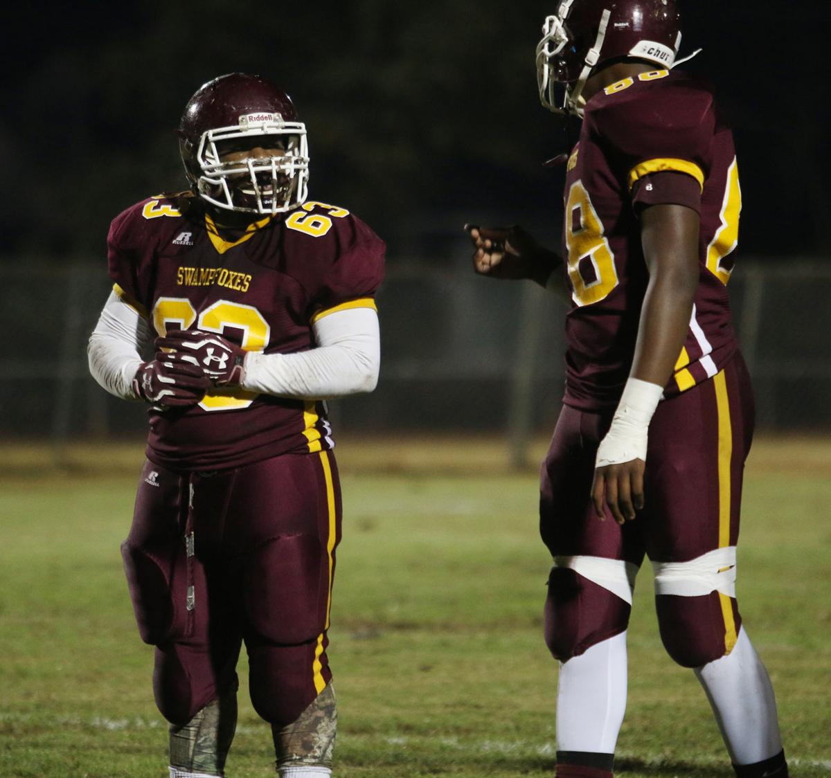 Marion runs away with playoff opener Sports