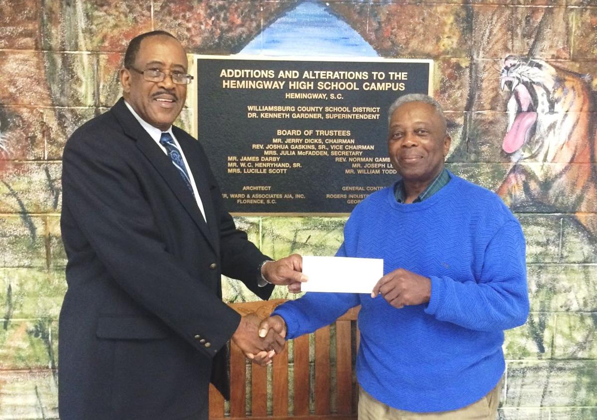 Wilson, Pasley give to help Hemingway High School students, image size:1200x845