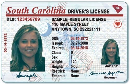 S.C. driver's licenses get new look, more security  State 