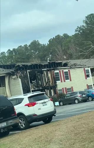 Late-night fire displaces 30 residents